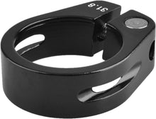 Fahrrad Sattelklemme 31.8mm 34.9mm Schwarz Aluminiumlegierung