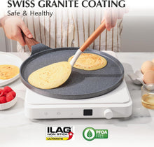 Crepe Pfanne 26cm Antihaft Granit Induktion PFOA-frei