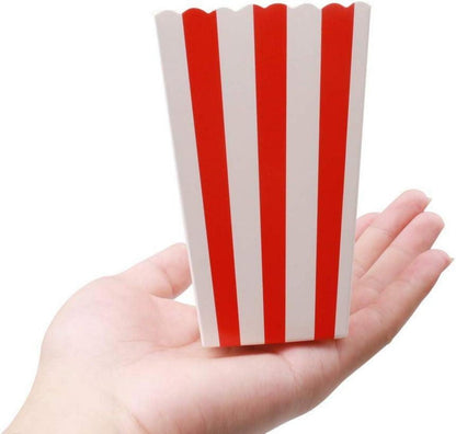 50 Stk Popcorn Tüten Boxen Süßigkeiten Candy Partytüten Set Umweltfreundlich