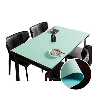 PU Tischdecke Wasserdicht Grün+Blau 90x180cm