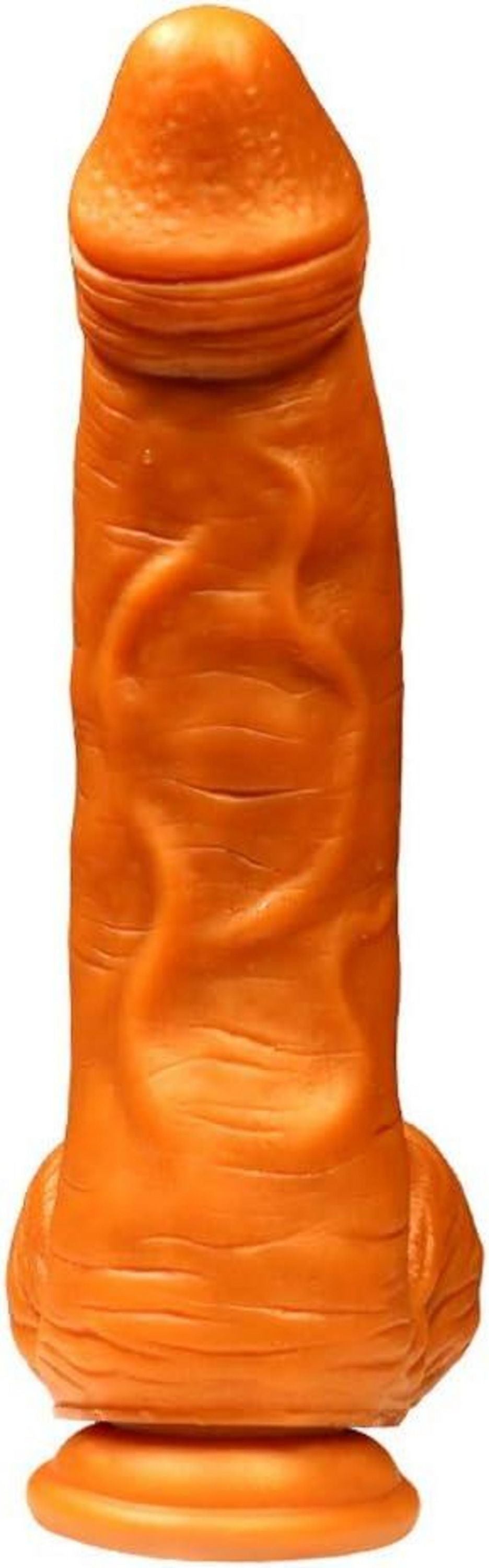 Riesiger Realistischer Dildo Flüssiges Silikon mit Saugnapf Hoden