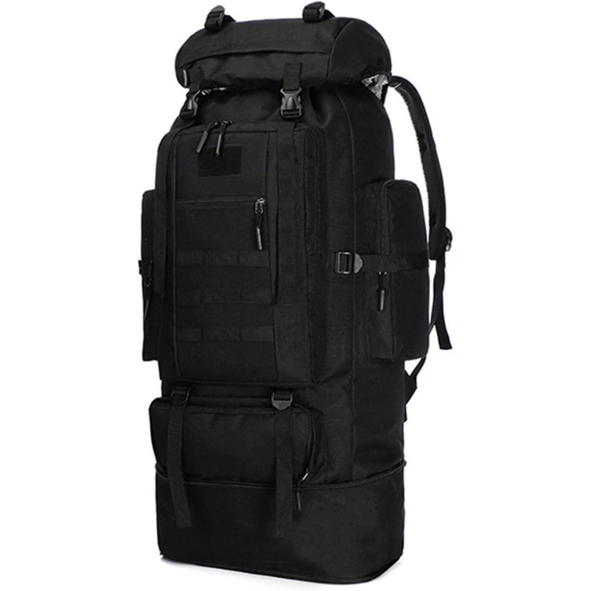 100L Trekkingrucksack Herren Wasserdicht Molle Taktisch Schwarz