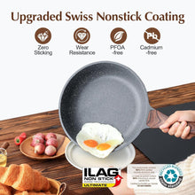 SENSARTE 28cm Antihaft-Bratpfanne Skillet Induktion