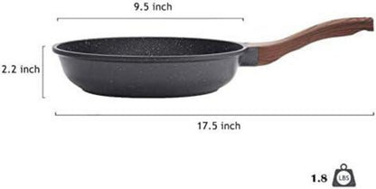 Antihaft Bratpfanne 24cm Granit Beschichtung Omelette Pfanne Induktion