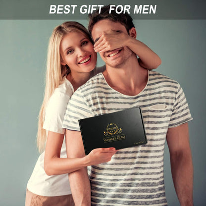 Whiskeygläser 4er Set 315ml Whisky Old Fashioned Rum Glas Tumbler