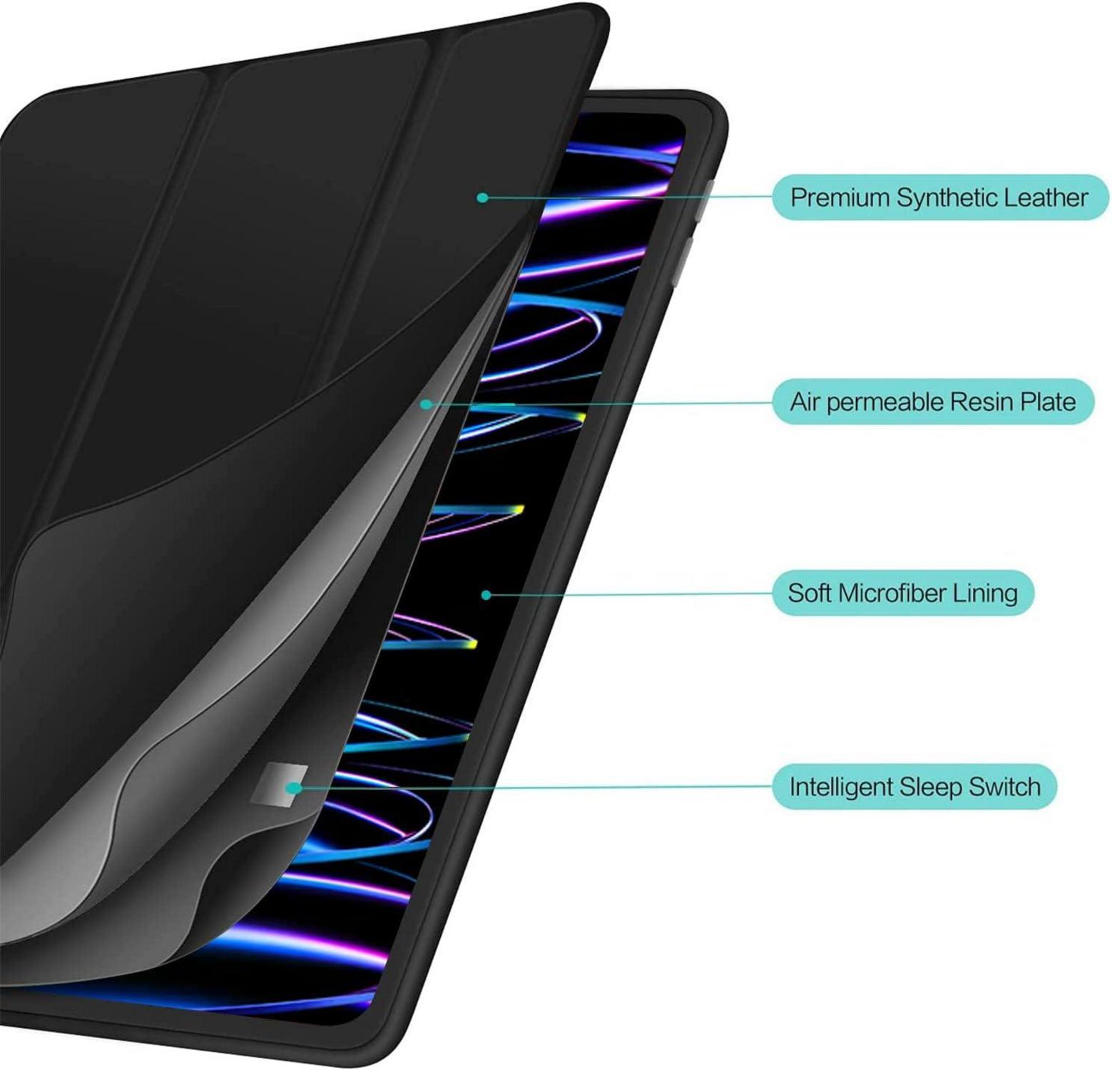 Magnetische Hülle für iPad Pro 12.9 Zoll 6/5/4 Generation, Ultra