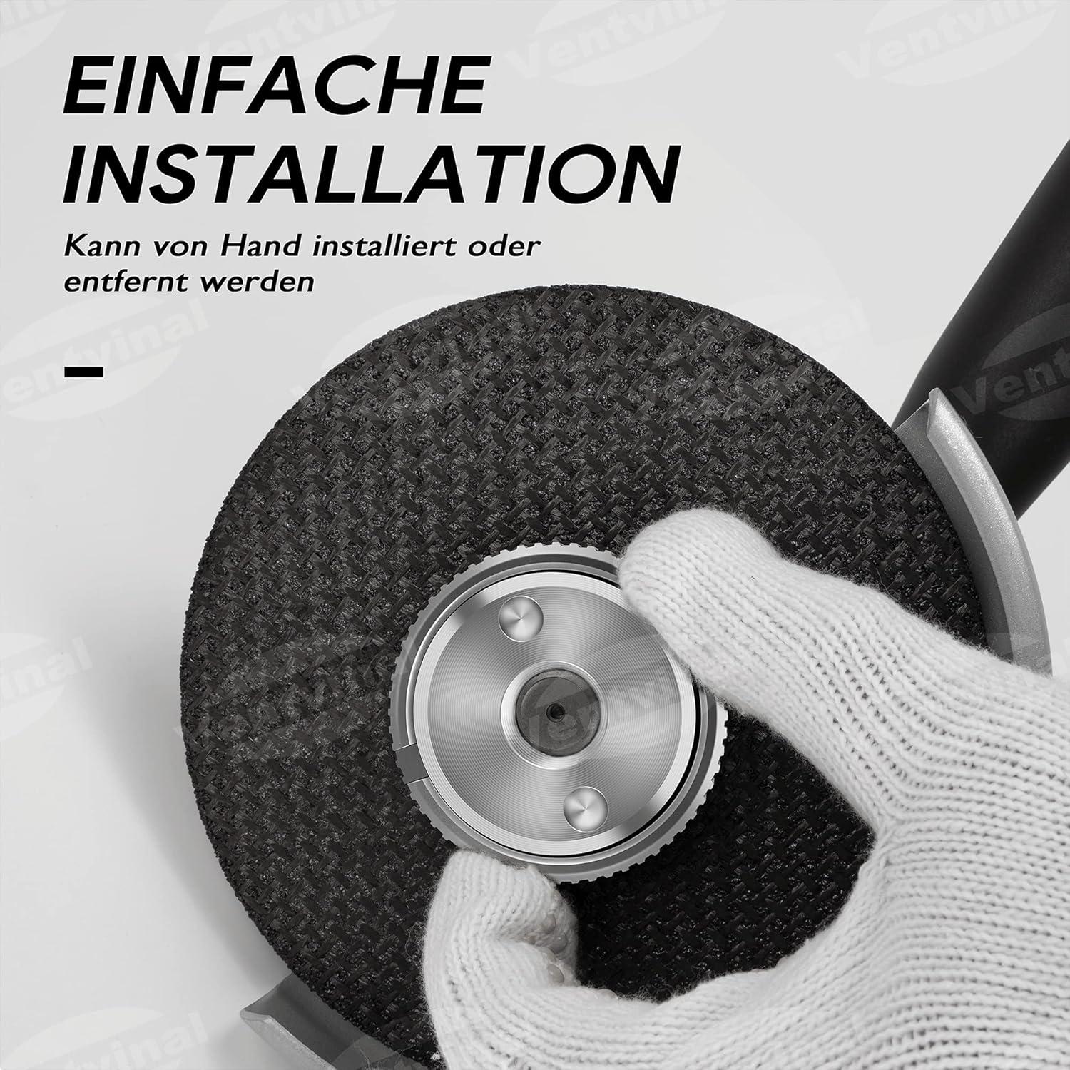 SDS Clic M14 Schnellspannmutter für Winkelschleifer - Kompatibel mit AEG Dewalt