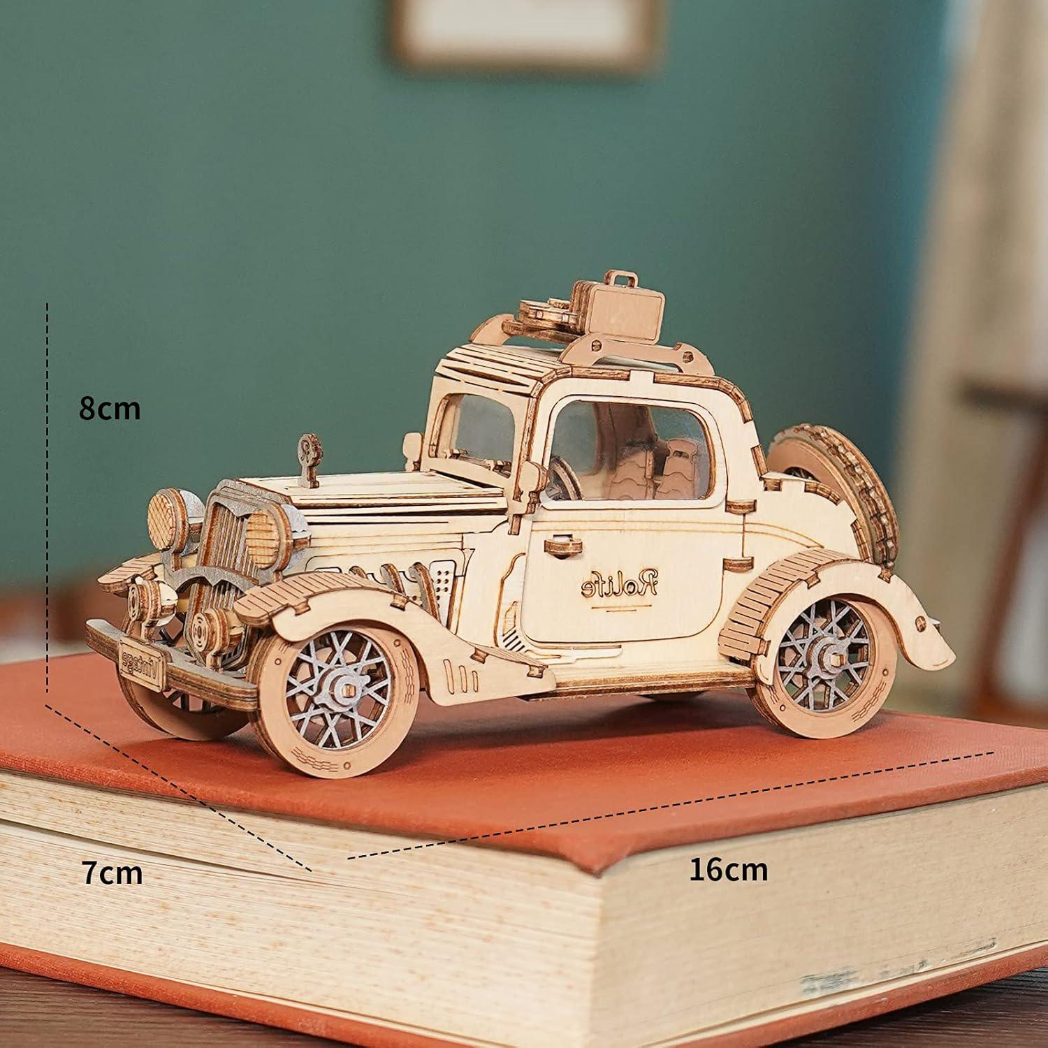 3D Holzpuzzle Oldtimer Modellbausatz Erwachsene Geschenkauswahl