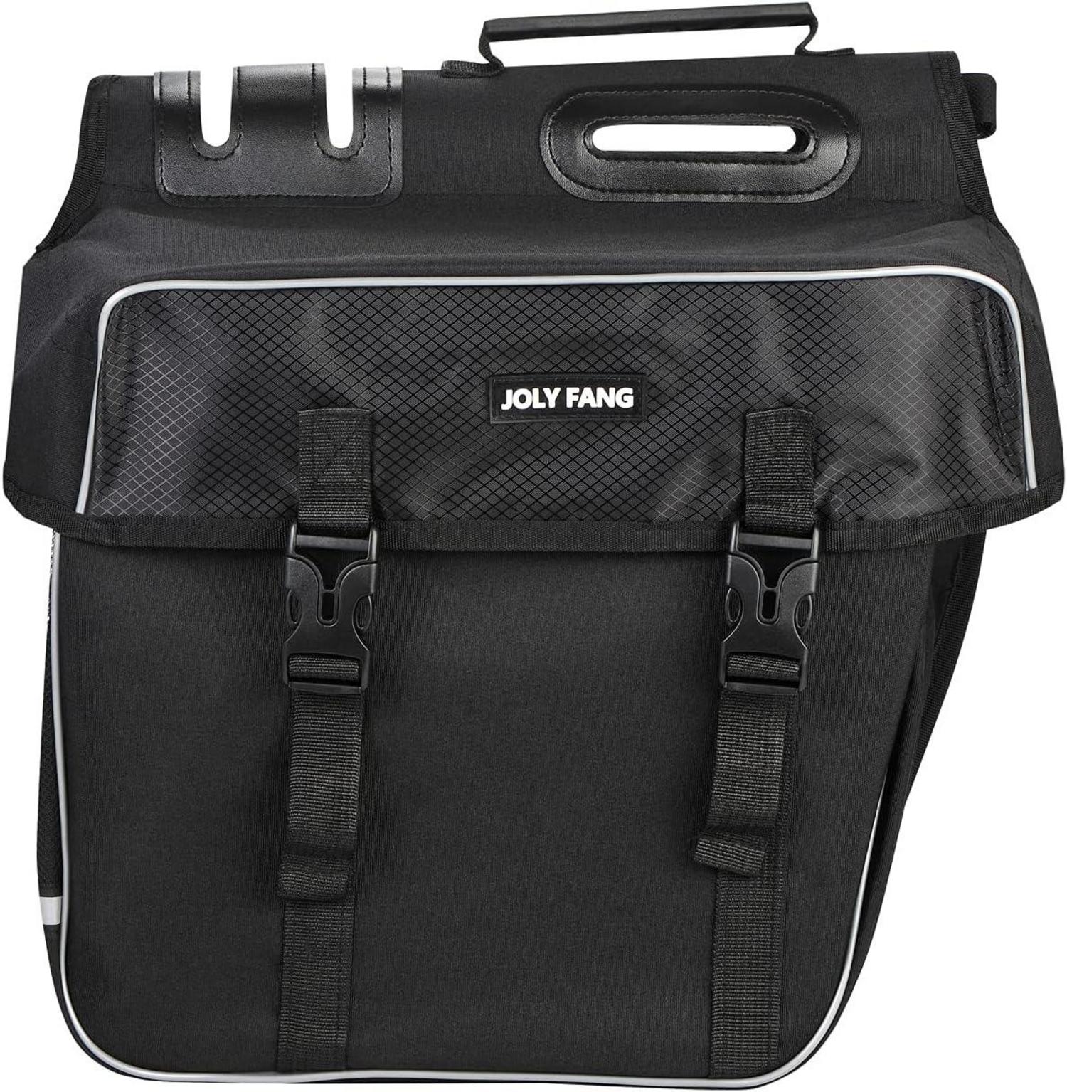 Fahrradtasche Gepäckträger 30L wasserdicht mit Regenschutz