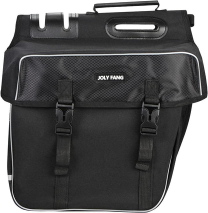 Fahrradtasche Gepäckträger 30L wasserdicht mit Regenschutz