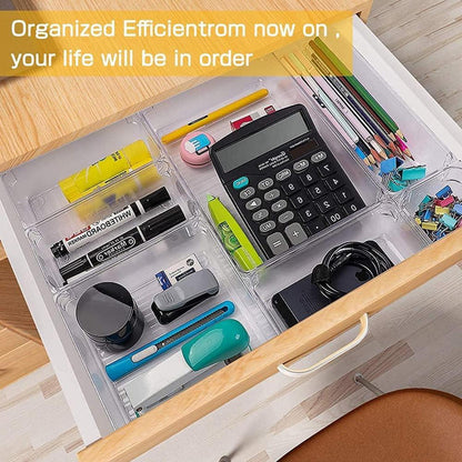 Acryl Organizer Schublade Set 20-tlg. Durchsichtige Aufbewahrungsboxen