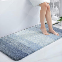 Badematte Flauschiger Badezimmerteppich Mikrofaser Saugfähig