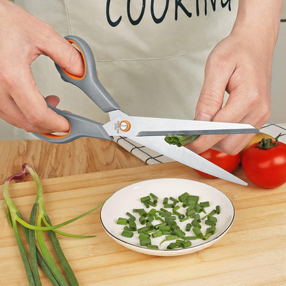Multifunktionale Schere mit scharfen Edelstahlklingen - 5er Set
