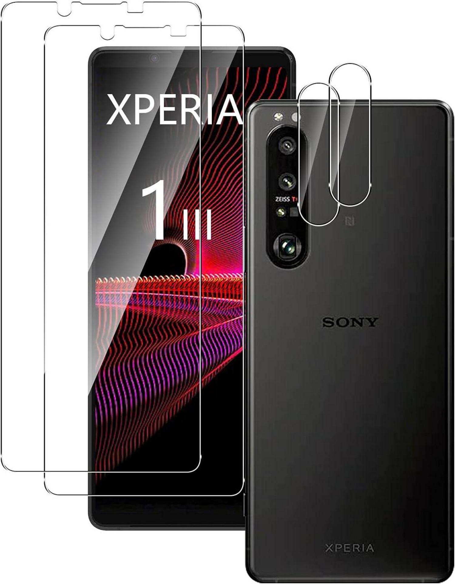 Panzerfolie Displayschutzfolie Sony Xperia 1 III 5G Kamera Schutzfolie
