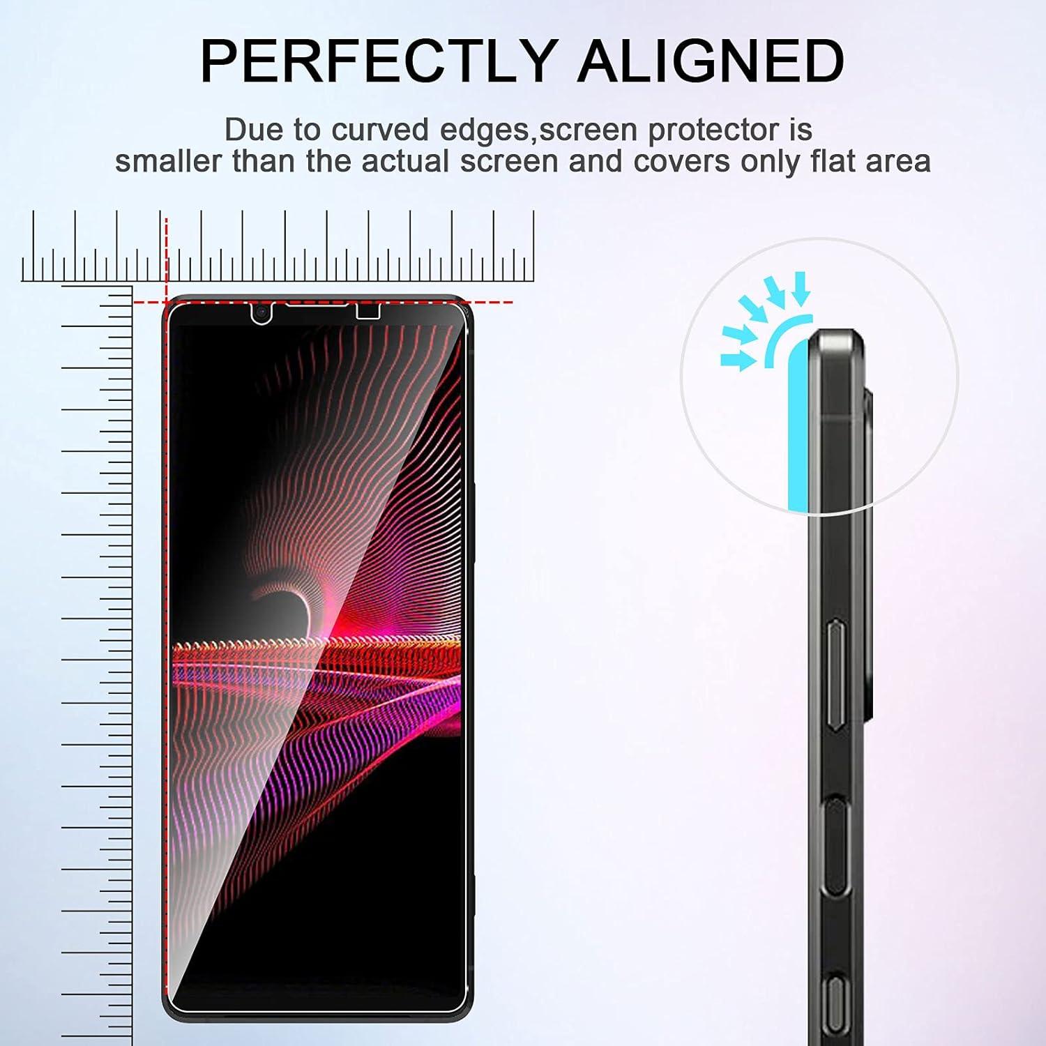 Panzerfolie Displayschutz Sony Xperia 1 III 5G 2021 Schutzfolie 4er Set