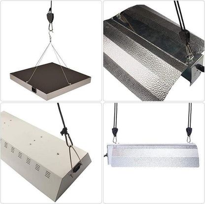 Seilratsche mit Haken 4 Stück Heavy Duty 150lb Höhenverstellbare Grow