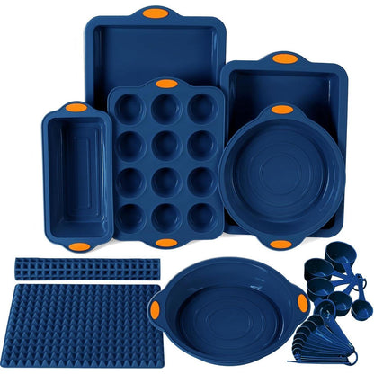 8-teiliges Silikon Backset – Antihaft & Vielseitig