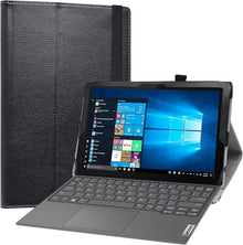 LiuShan Lenovo IdeaPad Duet 3i Hülle Schwarz PU Leder Tablet