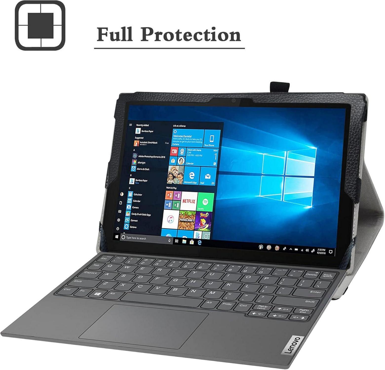 Leder Hülle mit Ständer für Lenovo IdeaPad Duet 3i 10.3 Zoll