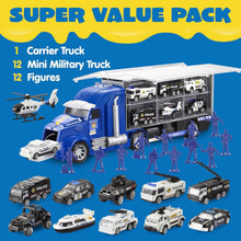 25-in-1 Druckguss LKW Fahrzeug Spielzeug Set mit