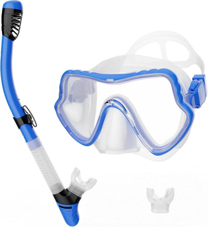 Schnorchelset Erwachsene Tauchermaske Anti-Fog Airflow