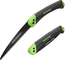 WORKPRO Handsäge Astsäge klappbar BI-Metall Klingen Holz-Garten