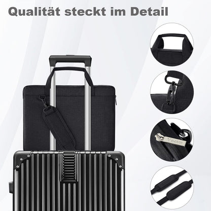 Laptoptasche 360°Schutz 13 14 15,6 16 17 17,3 Zoll, Wasserdicht