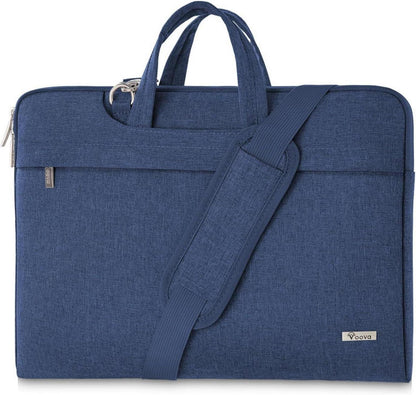 Voova Laptoptasche 13,3 14 Zoll Wasserdicht Stoßfest Blau