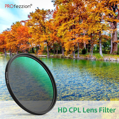 Polarisationsfilter 77mm CPL für Canon Nikon Objektive