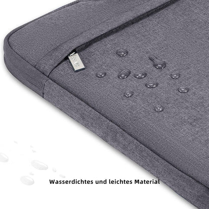 Voova Laptoptasche 13 13,3 14 Zoll Wasserdicht Stoßfest Grau