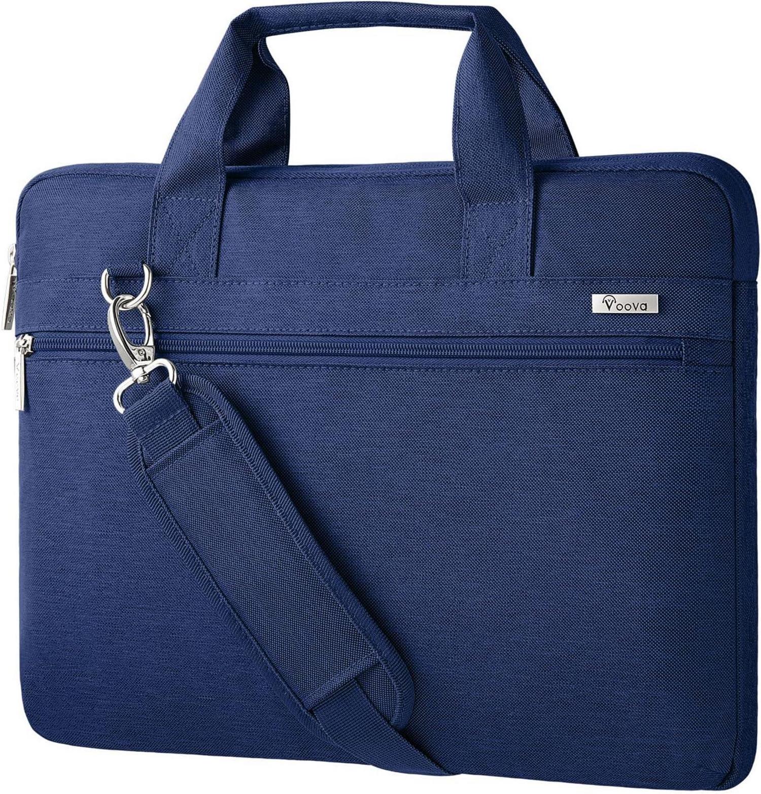 Voova Laptoptasche 360°Schutz 15,6 Zoll Wasserdicht Blau