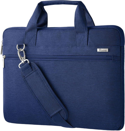 Voova Laptoptasche 360°Schutz 15,6 Zoll Wasserdicht Blau