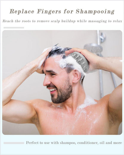 Kopfhaut Massagebürste Shampoo Bürste Schuppen Haarwuchs