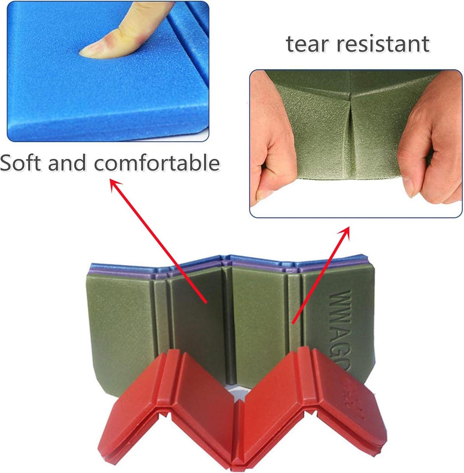 Faltbares Sitzkissen Outdoor 4 Stück Wasserdicht Thermo