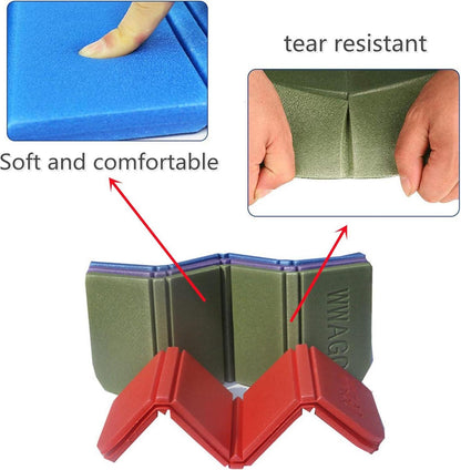 Faltbares Sitzkissen Outdoor 4 Stück Wasserdicht Thermo