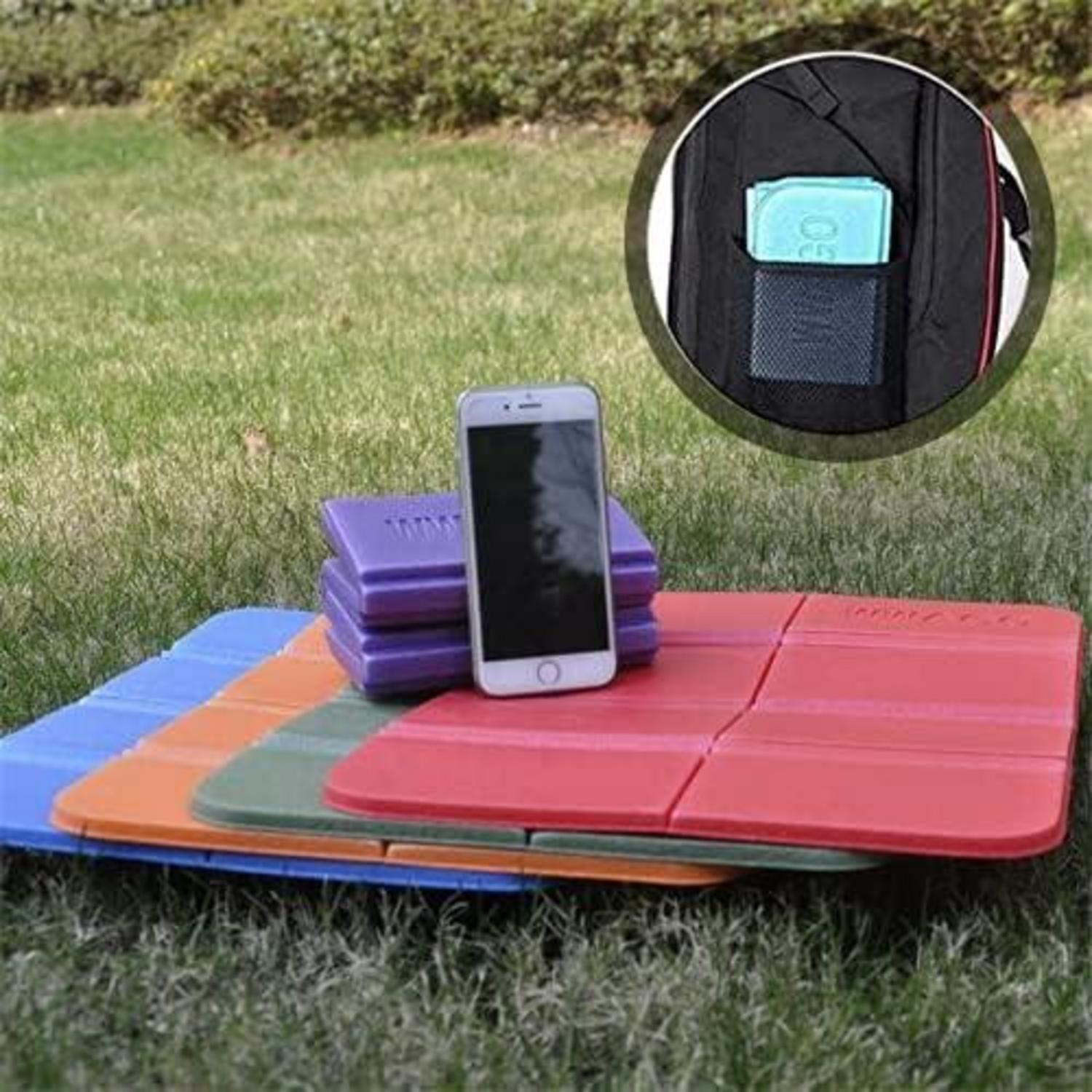 4x Faltbares Sitzkissen Outdoor Wasserdicht Thermo Picknick