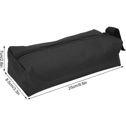 Werkzeugtasche 2er-Set, 600D Polyester, 25cm, Schwarz