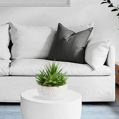 Kunstpflanze Sukkulentenarrangement Deko Wohnzimmer 16cm