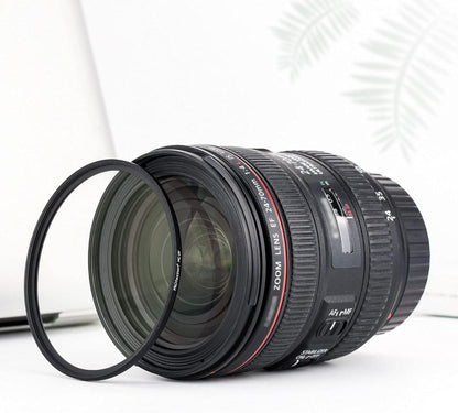 UV Filter 58mm für Canon EOS Rebel T7 T6 T8i T7i SL3 4000D 2000D mit