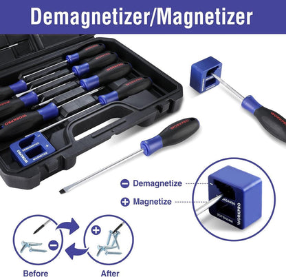 WORKPRO Schraubendreher Set Magnetisch Präzision