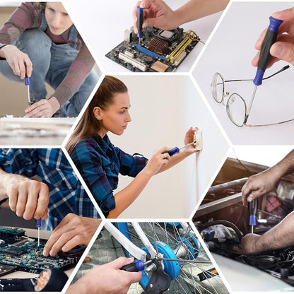 Professionelles Schraubendreher Set 16-tlg. Magnetisch Präzisions Cr-V