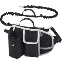 Joggingleine mit Bauchgurt Reflektierend Ruckdämpfer bis 80kg