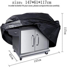 Gasgrill Abdeckung 147x61x117CM wasserdicht UV-Schutz
