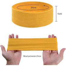 Sport Stirnband Unisex 6er Set Bunt Elastisch Dünn Anti-Rutsch