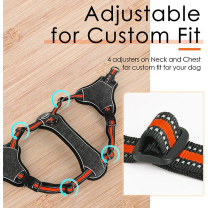 ThinkPet No-Pull Ausbruchsicheres Reflektierendes