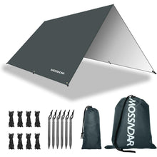 Tarp 3x3 Wasserdicht Grau Sonnensegel Wasserdicht UV 50+