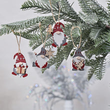 Valery Madelyn Holz Weihnachtsanhänger 24 Stück 6cm