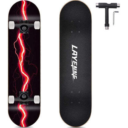 Skateboard Blitz 31x8 Zoll 8-lagiges Ahornbrett Erwachsene