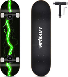 Skateboard Blitz 31x8 Zoll Ahornbrett symmetrisch geneigt Anfänger