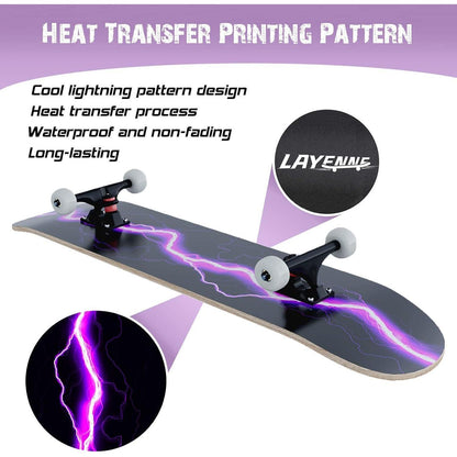 Skateboard Blitz 31x8 Zoll 8-lagiges Ahornbrett Kids